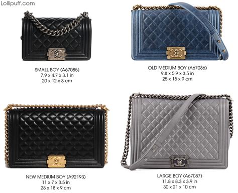 chanel le boy size chart|Ultimate Guide To The Chanel Boy Bag With Video .